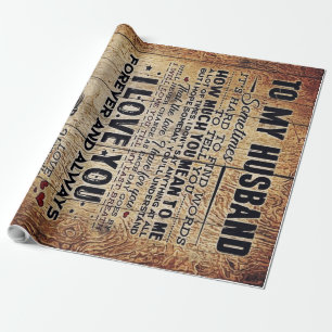 Papel De Presente Lindas Citações Ao Meu Marido   Presente Para O 