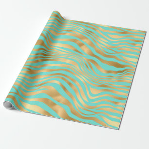 Papel De Presente Lindas e ondulantes Ouros