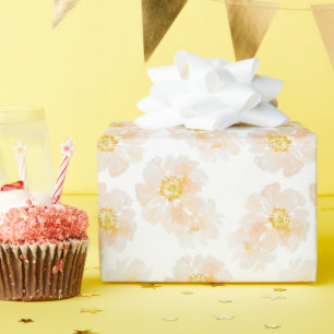 Papel De Presente Lindas flores de melancia