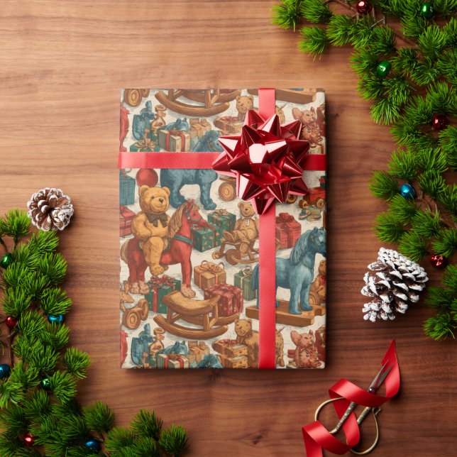 Papel De Presente lindo design (Presente de Natal)
