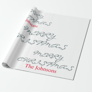 PAPEL DE PRESENTE LINDO ROTEIRO FELIZ NATAL NOME PERSONALIZADO