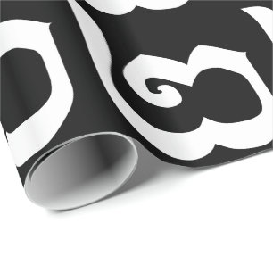 Papel De Presente Língua Khmer Cambojana Número 2 / Dois / ២ (Pi)