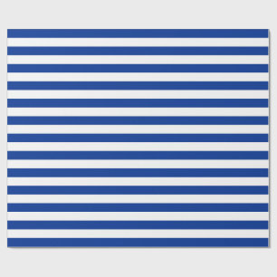 Papel De Presente linha branca azul de bandeira israel da grécia fin