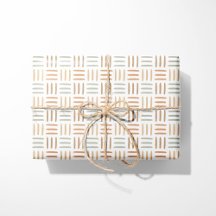 Linhas Boho Abstrato - Neutro