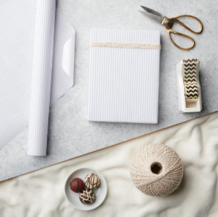 Papel De Presente Linhas Verticais Minimalistas Cinza Calmo