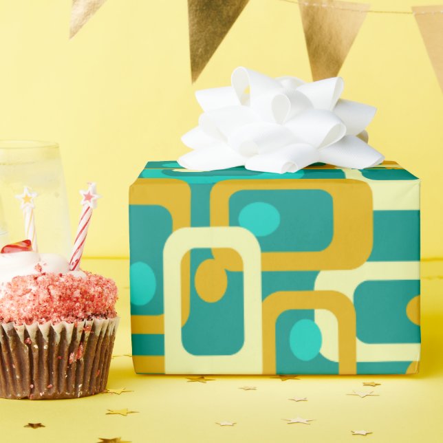 Papel De Presente Link de cadeia (Festa de aniversário)