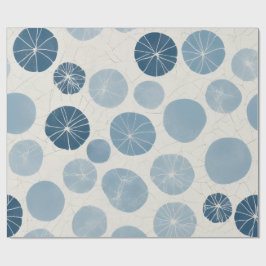 Papel De Presente Liquidificador de Bolinhas Azuis