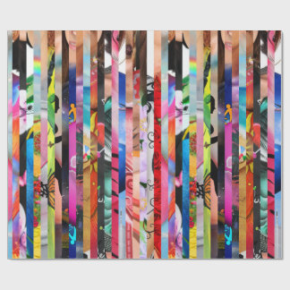 Papel De Presente Listra de 22 sobreviventes - papel de envolvimento