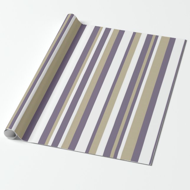 Papel De Presente Listras (Desenrolado)