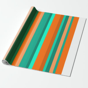 Papel De Presente Listras