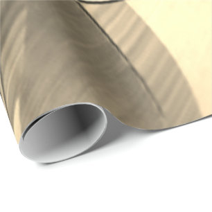 Papel De Presente Listras bege sobre tons de fundo bege