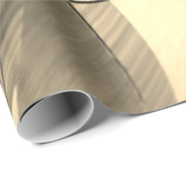 Papel De Presente Listras beges sobre tons de fundo bege