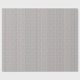 Papel De Presente Listras Caudais Cosmic Bloom