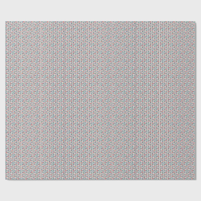 Papel De Presente Listras Caudais Cosmic Bloom (Aberto)