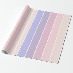 Papel De Presente listras de cor pastel
