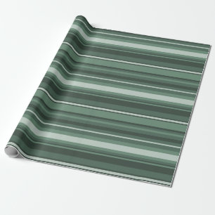Papel De Presente Listras do verde prudente