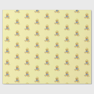 Papel De Presente Little Cute Duck