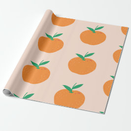 Papel De Presente Little Cutie Orange
