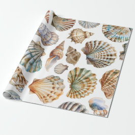 Papel De Presente Little Pearl Sea You Soon Girl Baby Shower