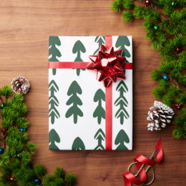 Papel De Presente Livro Verde Escrito à mão Papel de enrolamento de