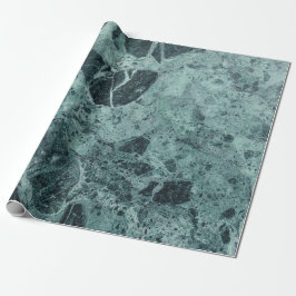 Papel De Presente Livro Verde sobre o enrolamento da pedra