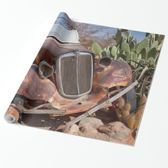 Papel De Presente Lixo (Desenrolado)