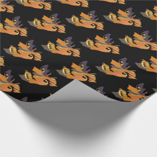 Papel De Presente Lobisomem Clássico, Papel de Molho de Halloween