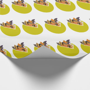 Papel De Presente Lobo da Lua, Festa de Halloween