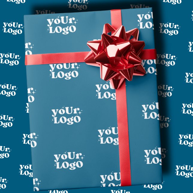 Papel De Presente Logo Wrapping Paper, Your Logo Here (Criador carregado)