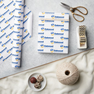 Papel De Presente Logotipo da OU