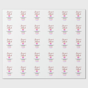 Papel De Presente logotipo de revisão de negócios do Google Scan QR