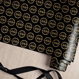 Papel De Presente Logotipo Empresarial Promocional de Cor Personaliz