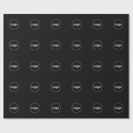 Papel De Presente Logotipo Personalizado