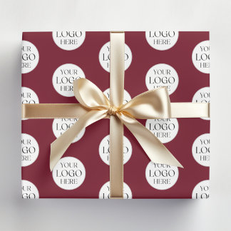Papel De Presente Logotipo Personalizado da Empresa de Promoção Come