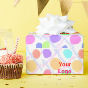 Papel De Presente logotipo personalizado simples minimalista elegant