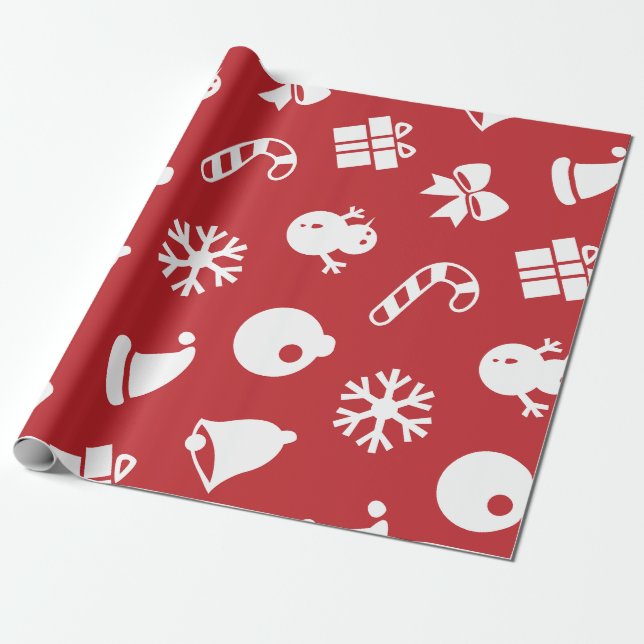 Papel De Presente Lolailo 12 Feliz Natal/Feliz Navidad (Desenrolado)