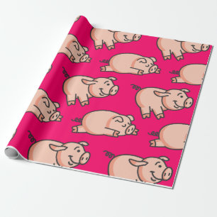 Papel De Presente Lolailo 19 Oink Oink