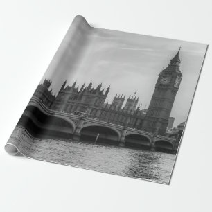 Papel De Presente Londres Inglaterra Reino Unido Parlamento