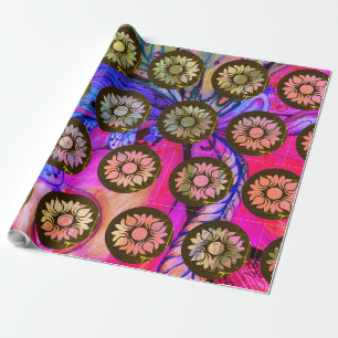 Papel De Presente Lotus