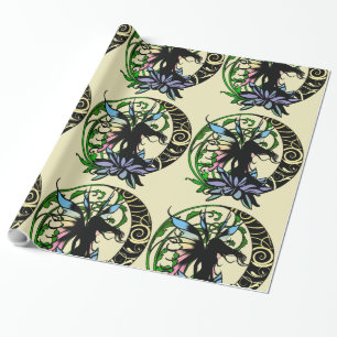 Papel De Presente Lotus Shadow Fairy