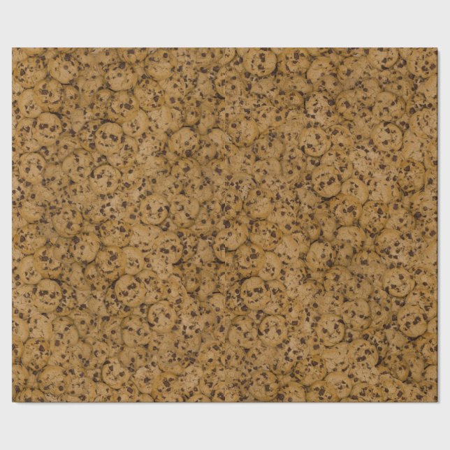 Papel De Presente Loucura do biscoito (Barra)