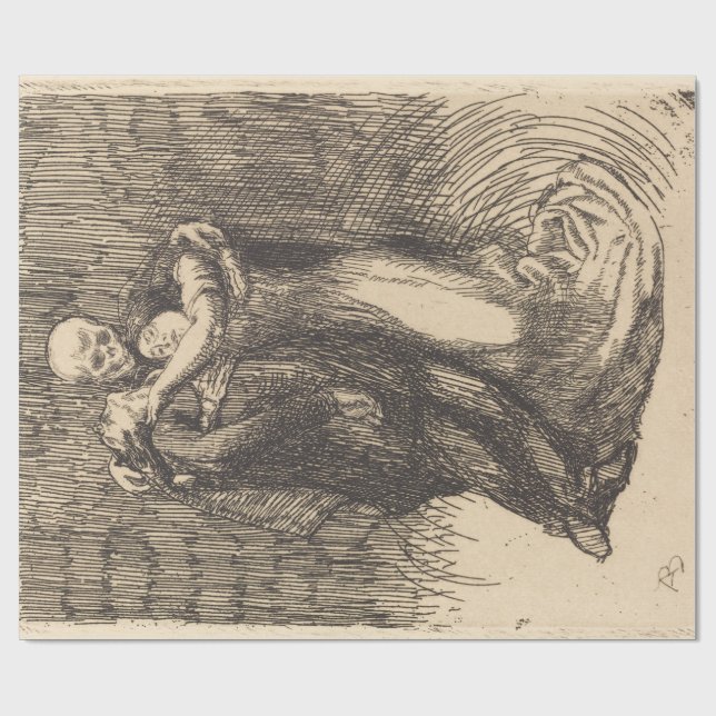 Papel De Presente Love Consecated (por Paul-Albert Besnard) (Aberto)