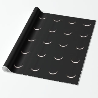 Papel De Presente Lua crescente do inverno