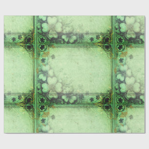 Papel De Presente Lucky Clover