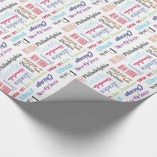 Papel de Presente Lugares Favoritos Cidades Popula
