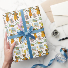 Papel De Presente Lunch Lady Life Coach for Cat Lovers Cafeteria