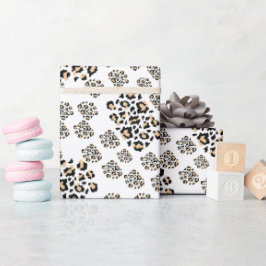 Papel De Presente Luxe modern animalprint be brave girl
