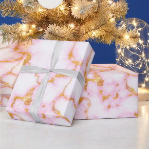 Papel De Presente Luxury Elegante moderno Marble