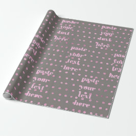 Papel De Presente Luxury glitter dots