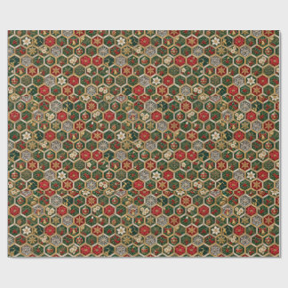 Papel De Presente Luxury Japanese Christmas Kikkou Wrapping Paper